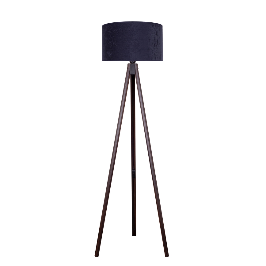 Brilagi - Golvlampa VELVET 1xE27/60W/230V wenge/blå