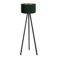 Brilagi - Golvlampa VELVET 1xE27/60W/230V wenge/grön