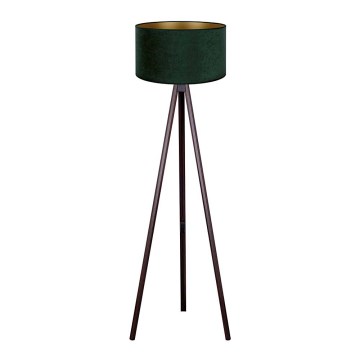 Brilagi - Golvlampa VELVET 1xE27/60W/230V wenge/grön