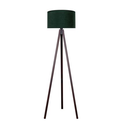 Brilagi - Golvlampa VELVET 1xE27/60W/230V wenge/grön
