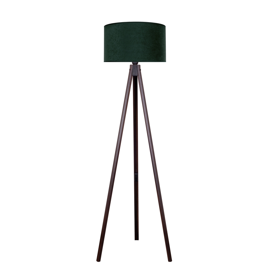 Brilagi - Golvlampa VELVET 1xE27/60W/230V wenge/grön