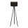 Brilagi - Golvlampa VELVET 1xE27/60W/230V wenge/svart