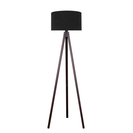 Brilagi - Golvlampa VELVET 1xE27/60W/230V wenge/svart