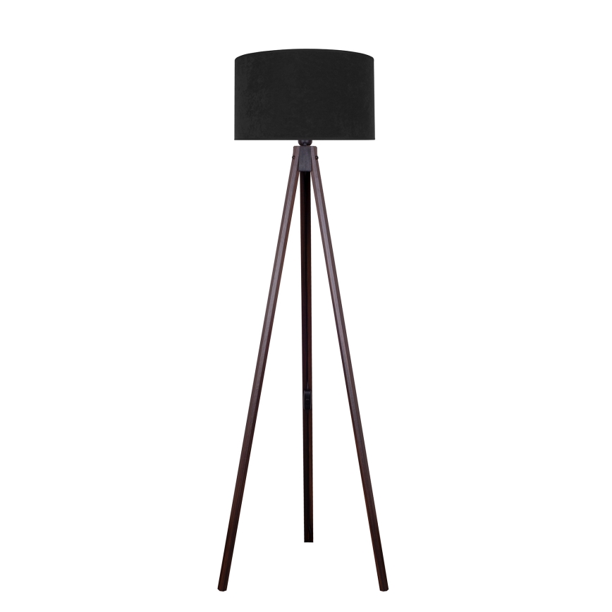 Brilagi - Golvlampa VELVET 1xE27/60W/230V wenge/svart