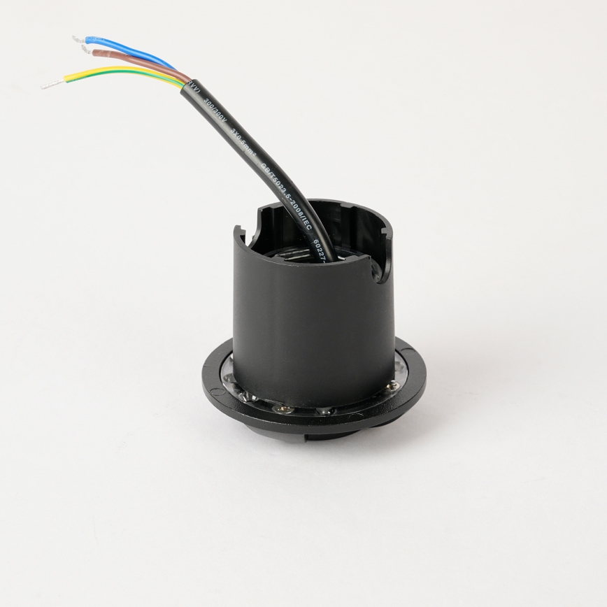 Brilagi - GROUNDRAY LED infälld körbar markbelysning 1W/230V svart IP67