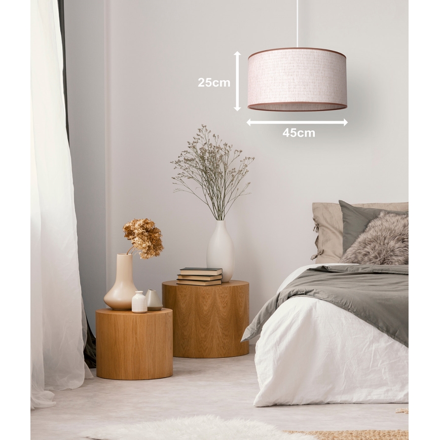 Brilagi - Hängande Ljuskrona CARPI 1xE27/60W/230V
