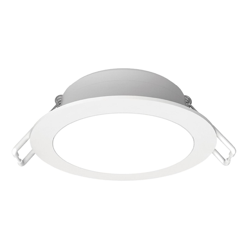 Brilagi - Infälld LED-badrumsarmatur, 6 W, 230 V, 3000 K, vit, IP65