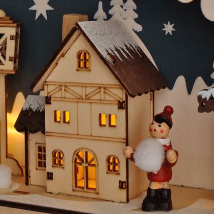 Brilagi - LED adventskalender LED/2xAA tall