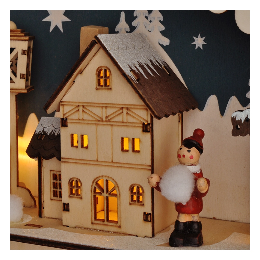 Brilagi - LED adventskalender LED/2xAA tall
