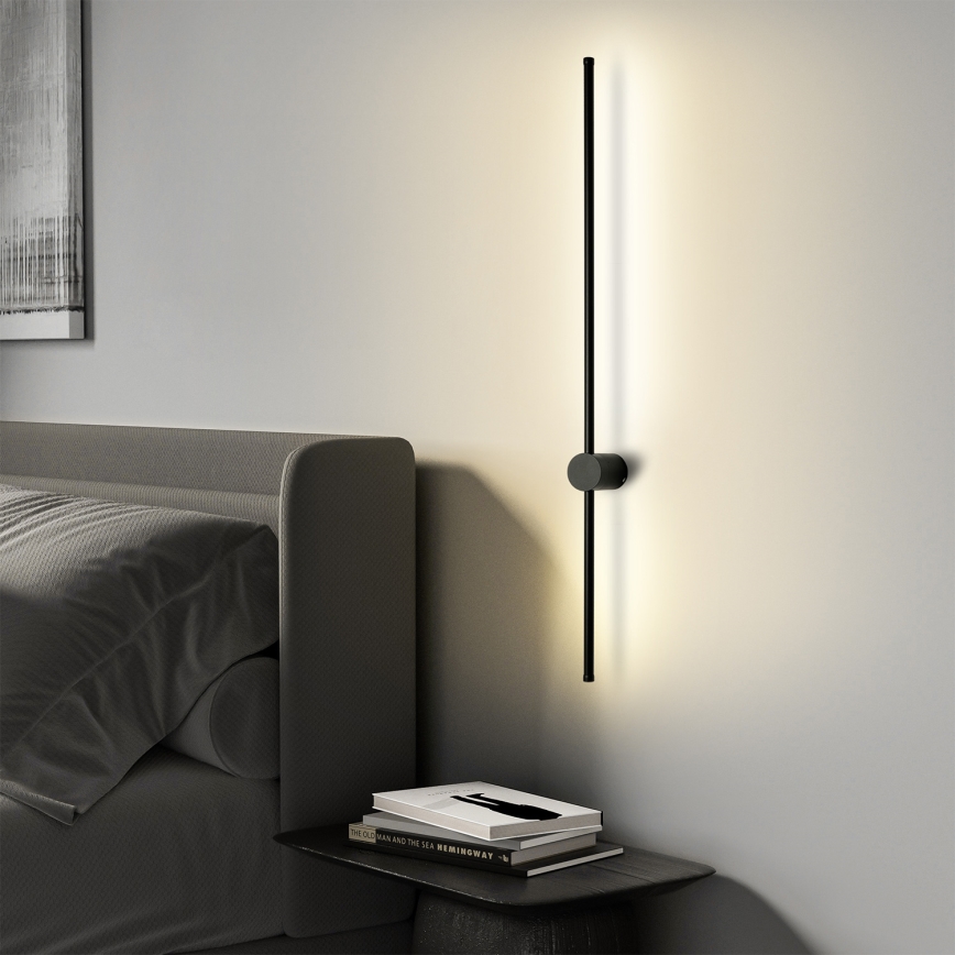 Brilagi - LED utomhusvägglampa AURA LED/20W/230V 4000K IP54 97 cm svart