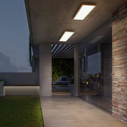 Brilagi - LED takarmatur för badrum FRAME LED/50W/230V 120x30 cm IP44 beige