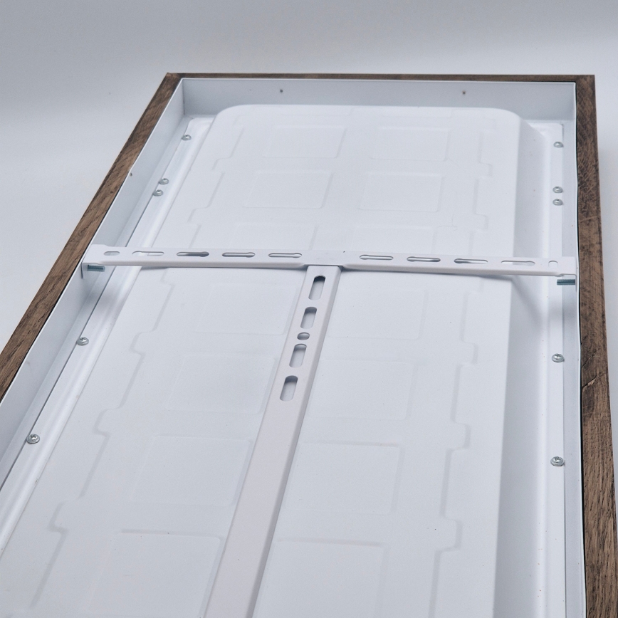 Brilagi - LED badrumsarmatur WOODY FRAME LED/40W/230V 120x30 cm IP44 ek/valnöt