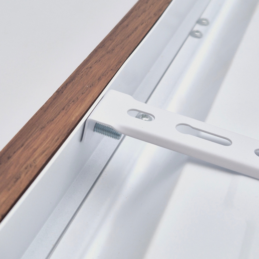 Brilagi - WOODY FRAME LED takarmatur för badrum 50W/230V 120x30 cm IP44 ek/körsbär