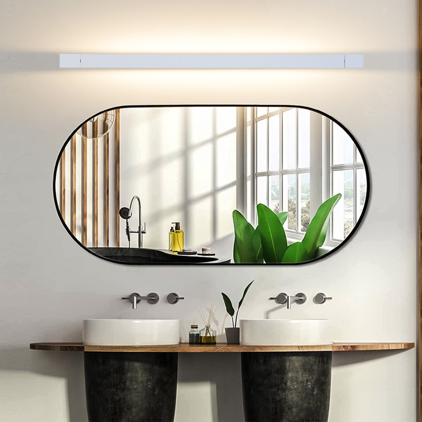 Brilagi - LED-belysning för badrumsspegel AQUA LINE LED/24W/230V 90 cm IP44 vit CRI 90