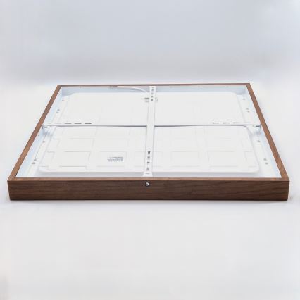 Brilagi - LED Taklampa för badrum WOODY FRAME LED/40W/230V 60x60 cm IP44 körsbär