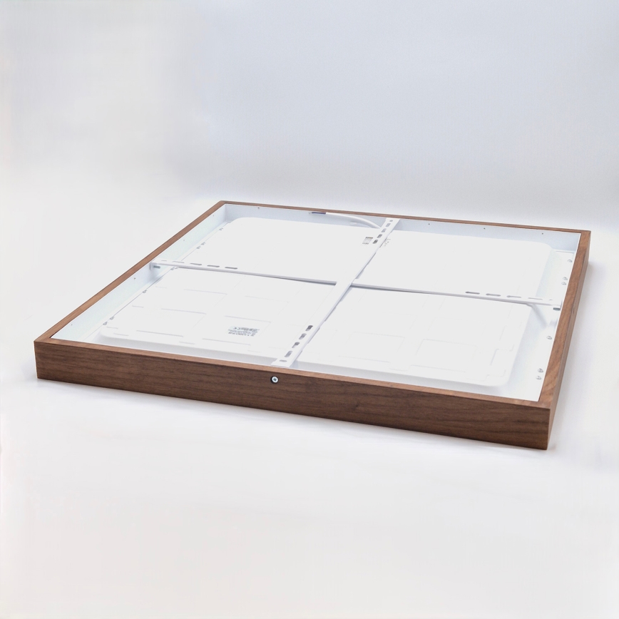 Brilagi - LED Taklampa för badrum WOODY FRAME LED/40W/230V 60x60 cm IP44 körsbär