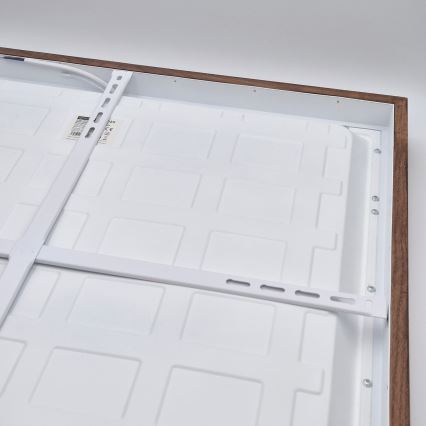 Brilagi - LED Taklampa för badrum WOODY FRAME LED/40W/230V 60x60 cm IP44 körsbär