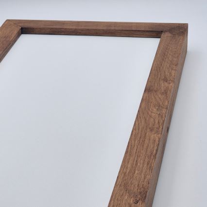 Brilagi - LED Badrumstaklampa WOODY FRAME LED/50W/230V 120x30 cm IP44 körsbär