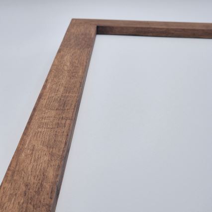 Brilagi - LED Badrumstaklampa WOODY FRAME LED/50W/230V 120x30 cm IP44 körsbär