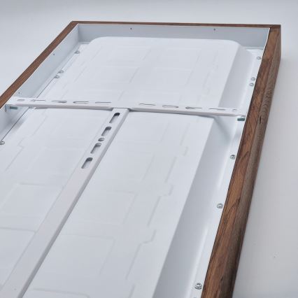 Brilagi - LED Badrumstaklampa WOODY FRAME LED/50W/230V 120x30 cm IP44 körsbär