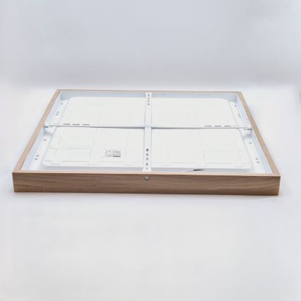 Brilagi - LED Taklampa WOODY FRAME LED/50W/230V 60x60 cm IP44 ek