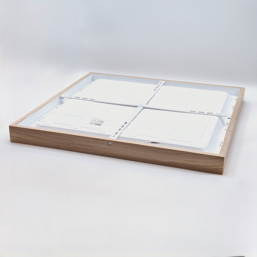 Brilagi - LED Taklampa WOODY FRAME LED/50W/230V 60x60 cm IP44 ek