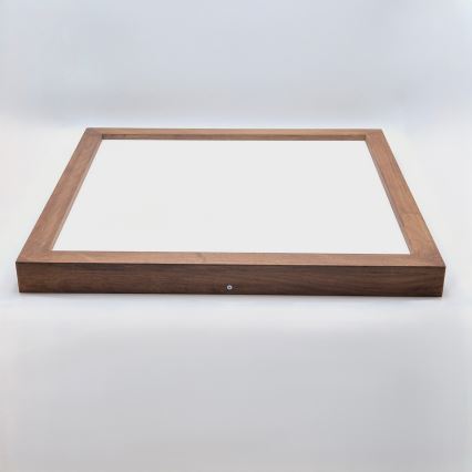 Brilagi - LED Badrums taklampa WOODY FRAME LED/50W/230V 60x60 cm IP44 valnöt