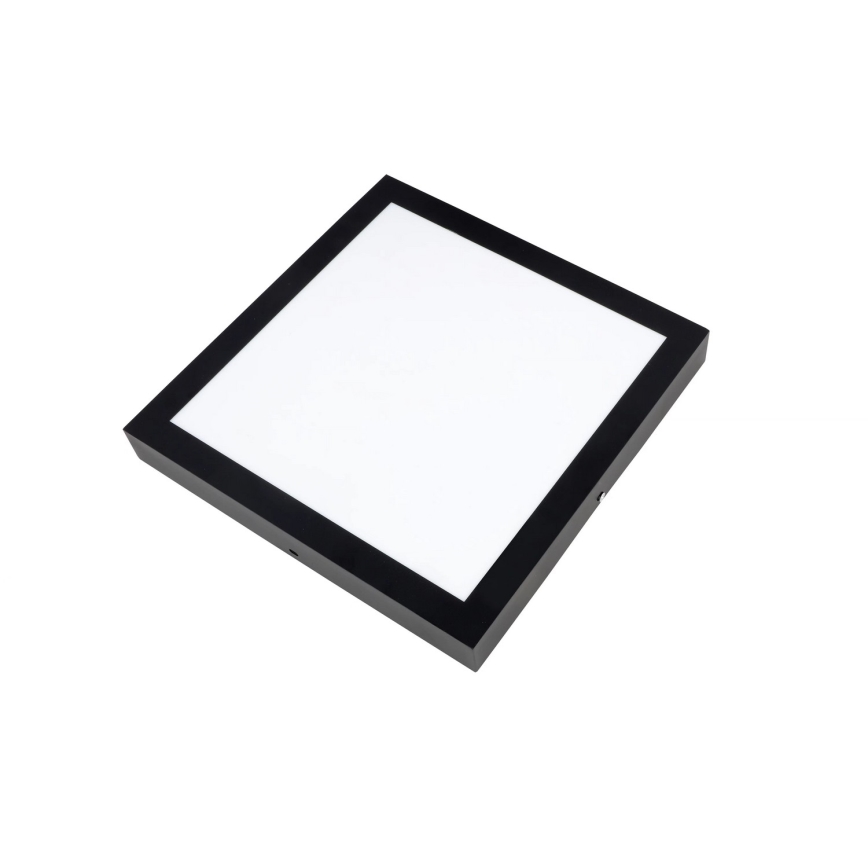 Brilagi - LED taklampa för badrum FRAME LED/24W/230V 30x30 cm 3000/4000/6000K IP44 svart