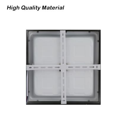 Brilagi - LED taklampa för badrum FRAME LED/24W/230V 30x30 cm 3000/4000/6000K IP44 svart