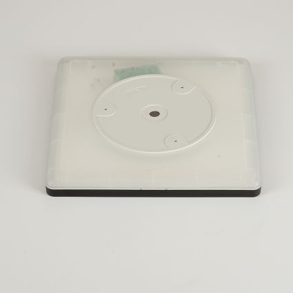 Brilagi - LED taklampa för badrum ULTRA SLIM LED/18W/230V 30x30 cm svart IP54
