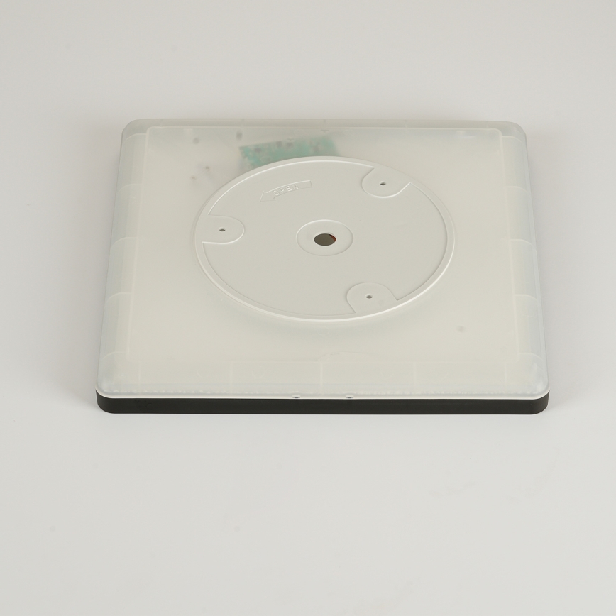 Brilagi - LED taklampa för badrum ULTRA SLIM LED/24W/230V 42x42 cm svart IP54