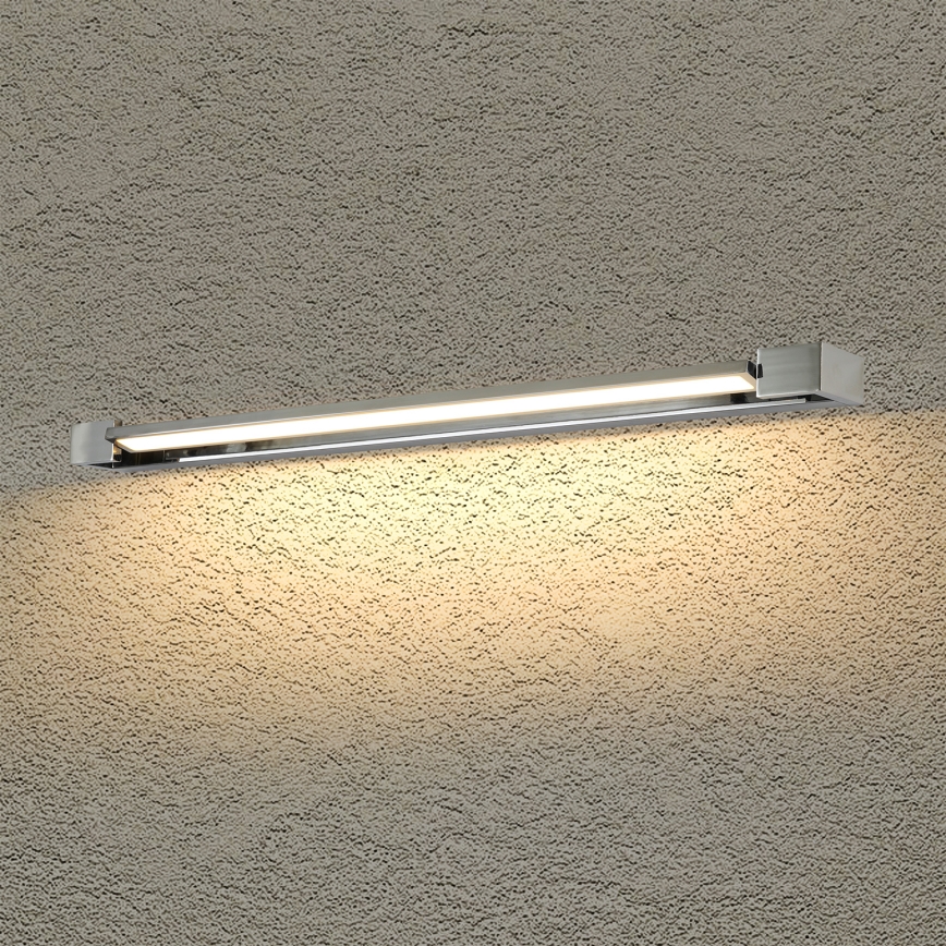 Brilagi - LED-belysning för badrumsspegel AQUA LINE LED/24W/230V 90 cm IP44, blank krom, CRI 90