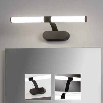 Brilagi - LED-belysning för badrumsspegel 2-i-1 TUBEO LED/6W/230V 40 cm IP44 svart