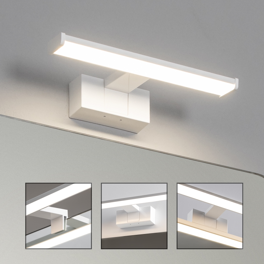 Brilagi - LED-belysning för badrumsspegel 3-i-1 VESTRA LED/6W/230V 30 cm IP44 vit