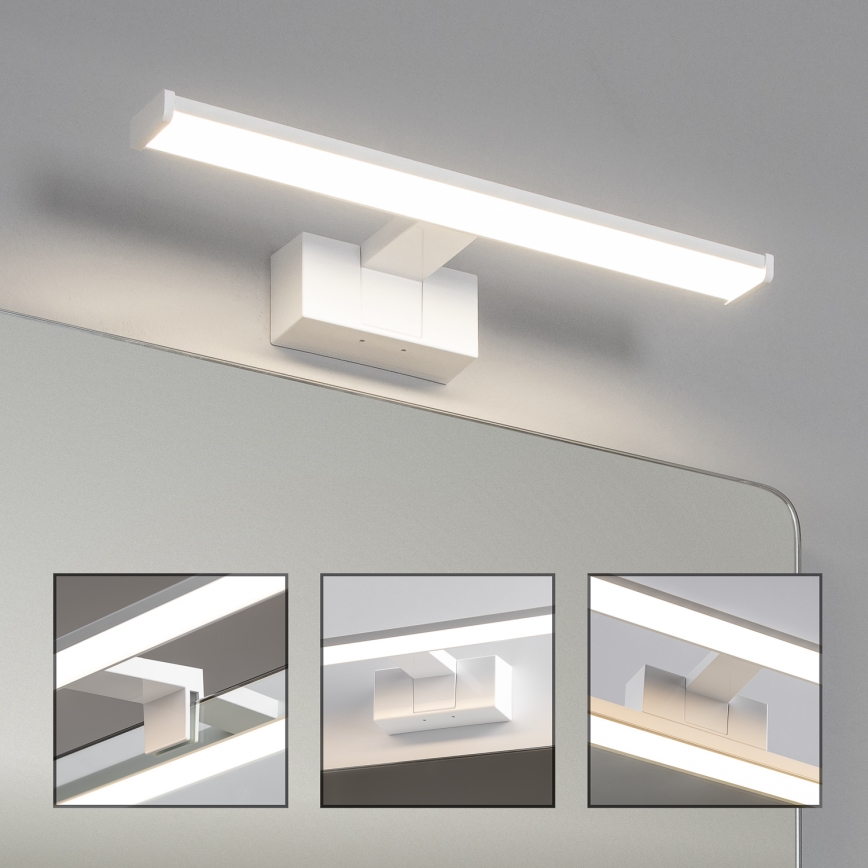 Brilagi - LED-belysning för badrumsspegel 3-i-1 VESTRA LED/8W/230V 40 cm IP44 vit