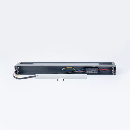 Brilagi - LED-belysning för badrumsspegel AQUA LINE LED/12W/230V 45 cm IP44 antracit CRI 90