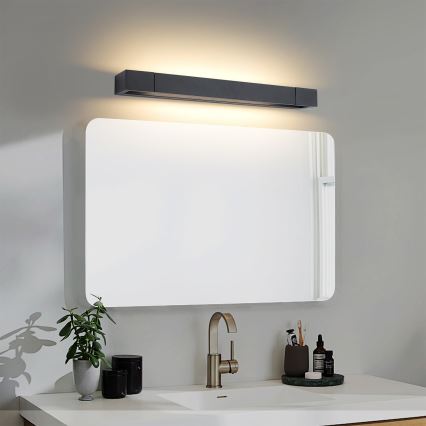 Brilagi - LED-belysning för badrumsspegel AQUA LINE LED/12W/230V 45 cm IP44 svart CRI 90