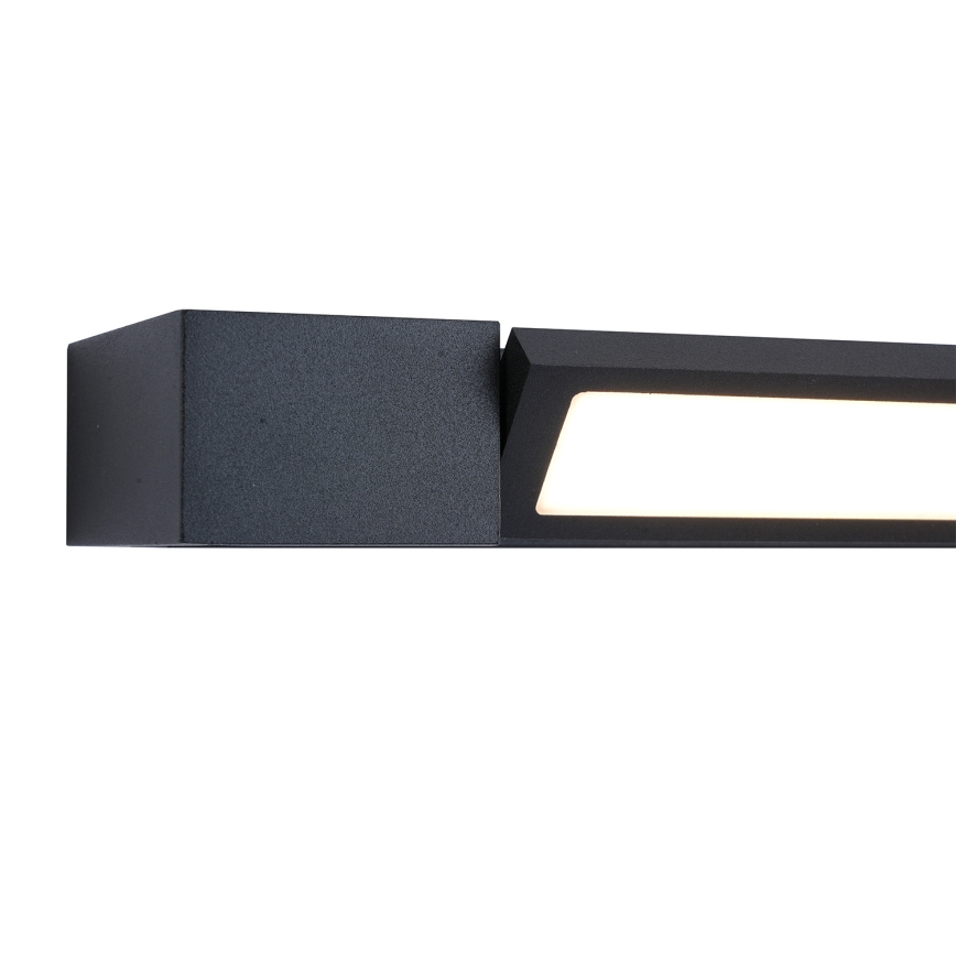 Brilagi - LED-belysning för badrumsspegel AQUA LINE LED/12W/230V 45 cm IP44 svart CRI 90