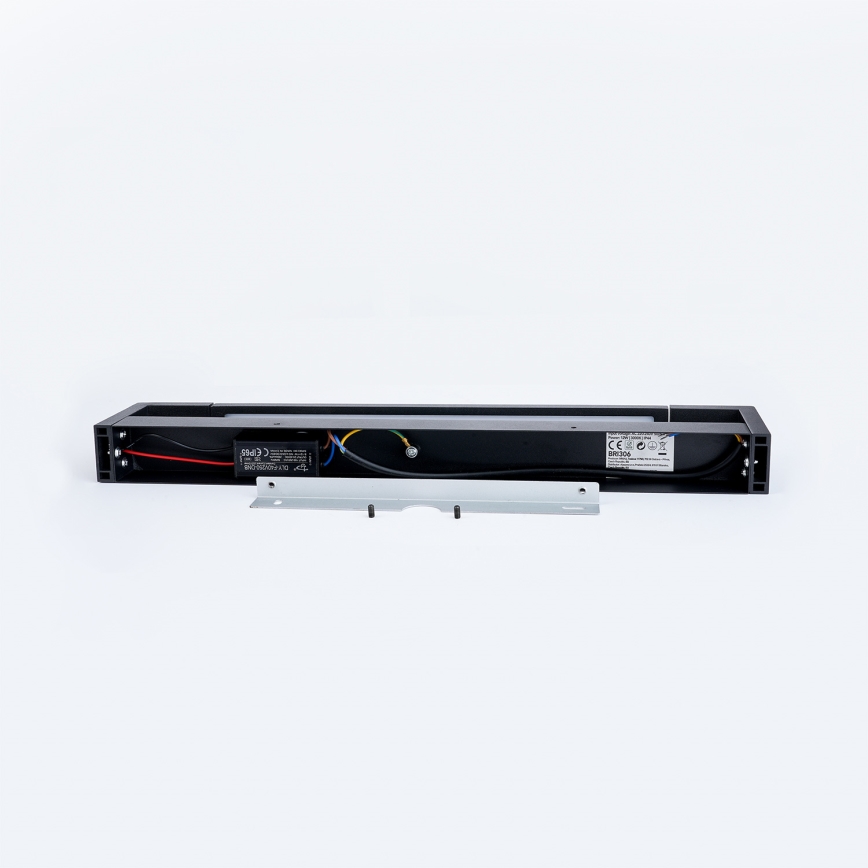 Brilagi - LED-belysning för badrumsspegel AQUA LINE LED/12W/230V 45 cm IP44 svart CRI 90