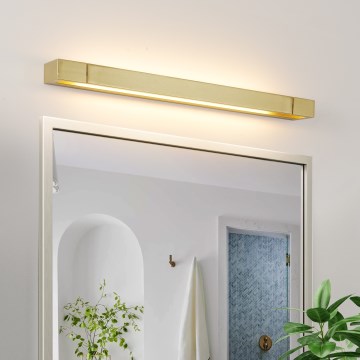 Brilagi - LED-belysning för badrumsspegel AQUA LINE LED/18W/230V 60 cm IP44 guld