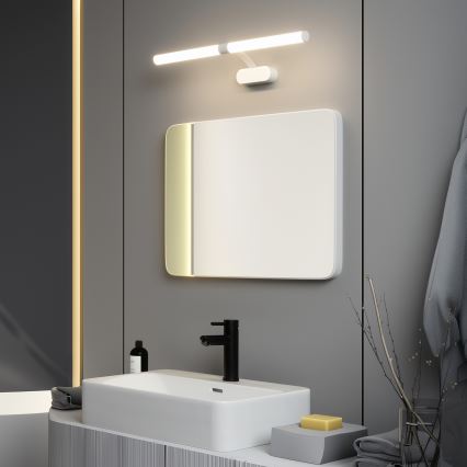 Brilagi - LED-belysning för badrumsspegel 2-i-1 TUBEO LED/8W/230V 60 cm IP44 vit