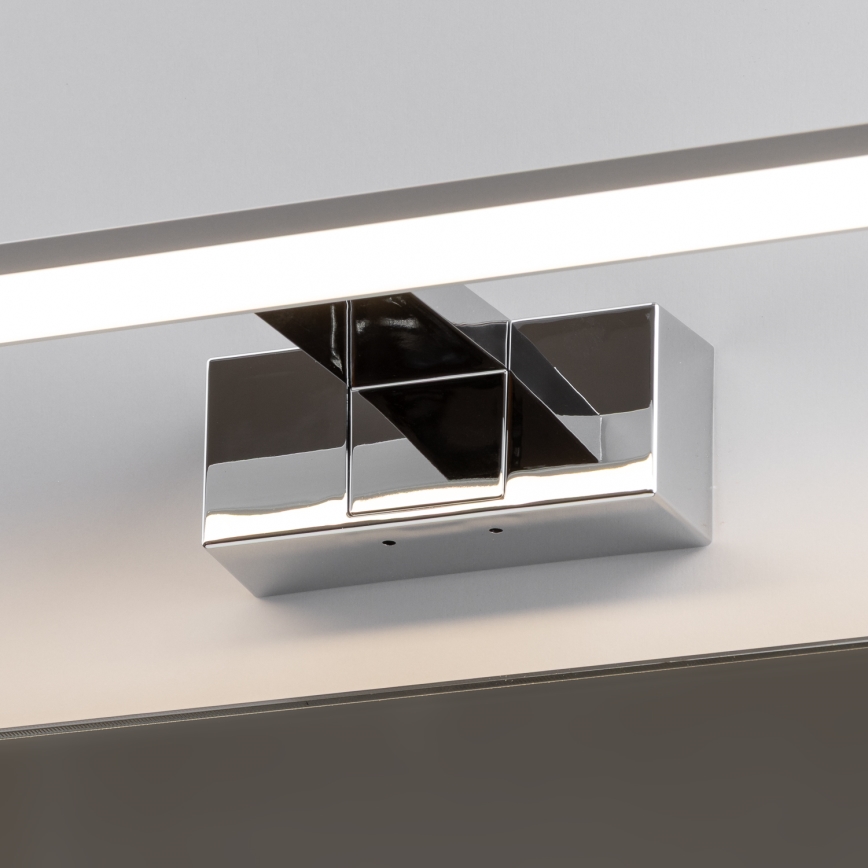 Brilagi - LED-belysning för badrumsspegel 3-i-1 VESTRA LED/15W/230V 80 cm IP44 blank krom