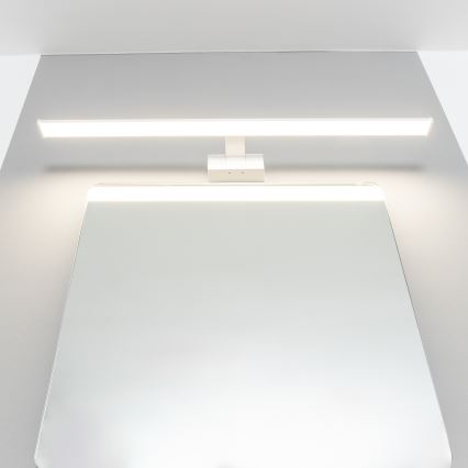 Brilagi - LED-spegelbelysning för badrum 3-i-1 VESTRA LED/15W/230V 80 cm IP44 vit