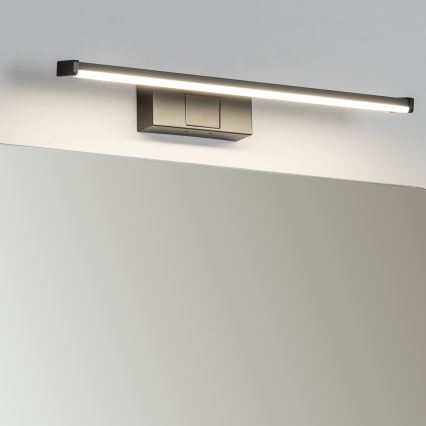 Brilagi - LED-belysning för badrumsspegel 3-i-1 VESTRA LED/8W/230V 40 cm IP44 svart