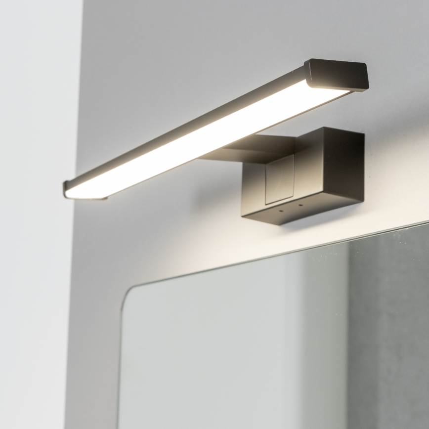 Brilagi - LED-belysning för badrumsspegel 3-i-1 VESTRA LED/8W/230V 40 cm IP44 svart