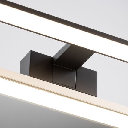 Brilagi - LED-belysning för badrumsspegel 3-i-1 VESTRA LED/8W/230V 40 cm IP44 svart
