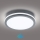 Brilagi - LED belysning med sensor för utomhusbruk BENE LED/24W/230V diameter 26 cm antracit IP54