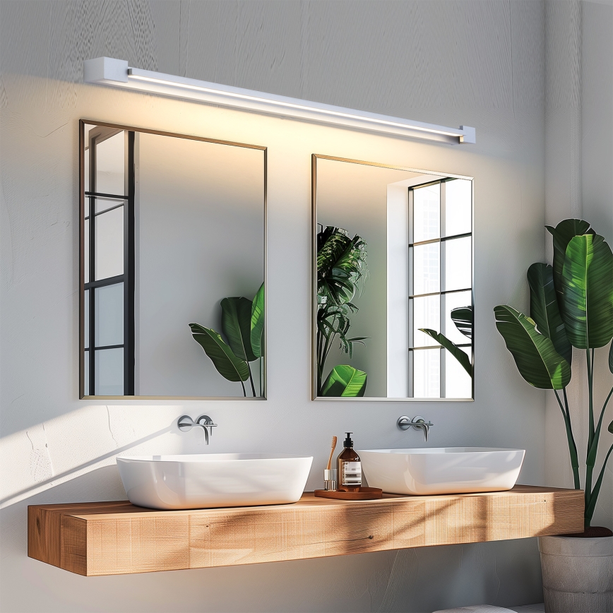 Brilagi - LED-spegelbelysning för badrum AQUA LINE LED/36W/230V 120 cm IP44 matt krom CRI 90