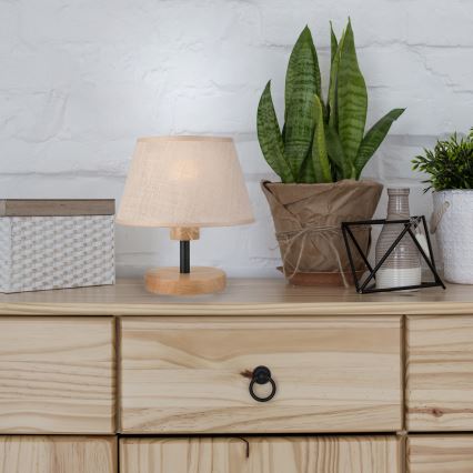 Brilagi - LED Bordslampa ANTHONY 1xE14/40W/230V ek/beige