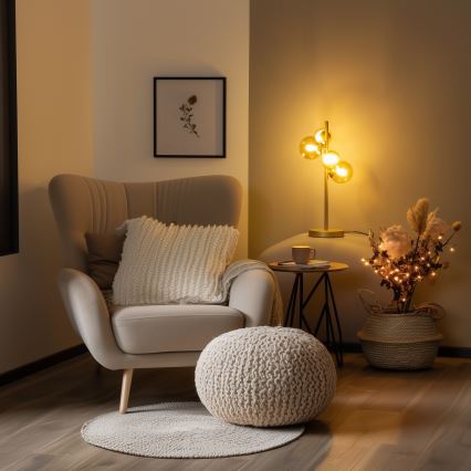 Brilagi - LED bordslampa MILLA 4xG9/3W/230V guld